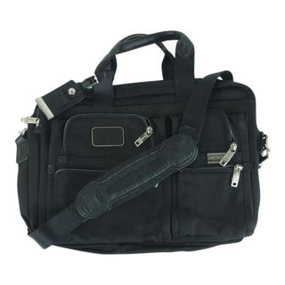 トゥミ(TUMI)のTUMI トゥミ 26142LE2 Organizer Brief オーガーナイザー ブリーフ 2WAY ショルダー バッグ 中国製 ブラック系【中古】(ショルダーバッグ)