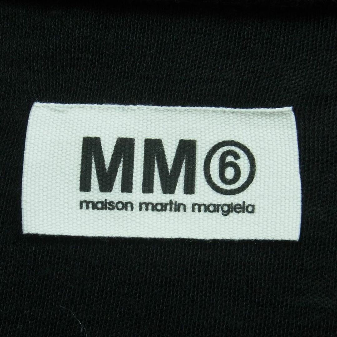 Maison Martin Margiela(マルタンマルジェラ)のMAISON MARTIN MARGIELA メゾンマルタンマルジェラ MM6 ここのえタグ シルク混 ウール Vネック ニット ブラック系 S【中古】 メンズのトップス(ニット/セーター)の商品写真