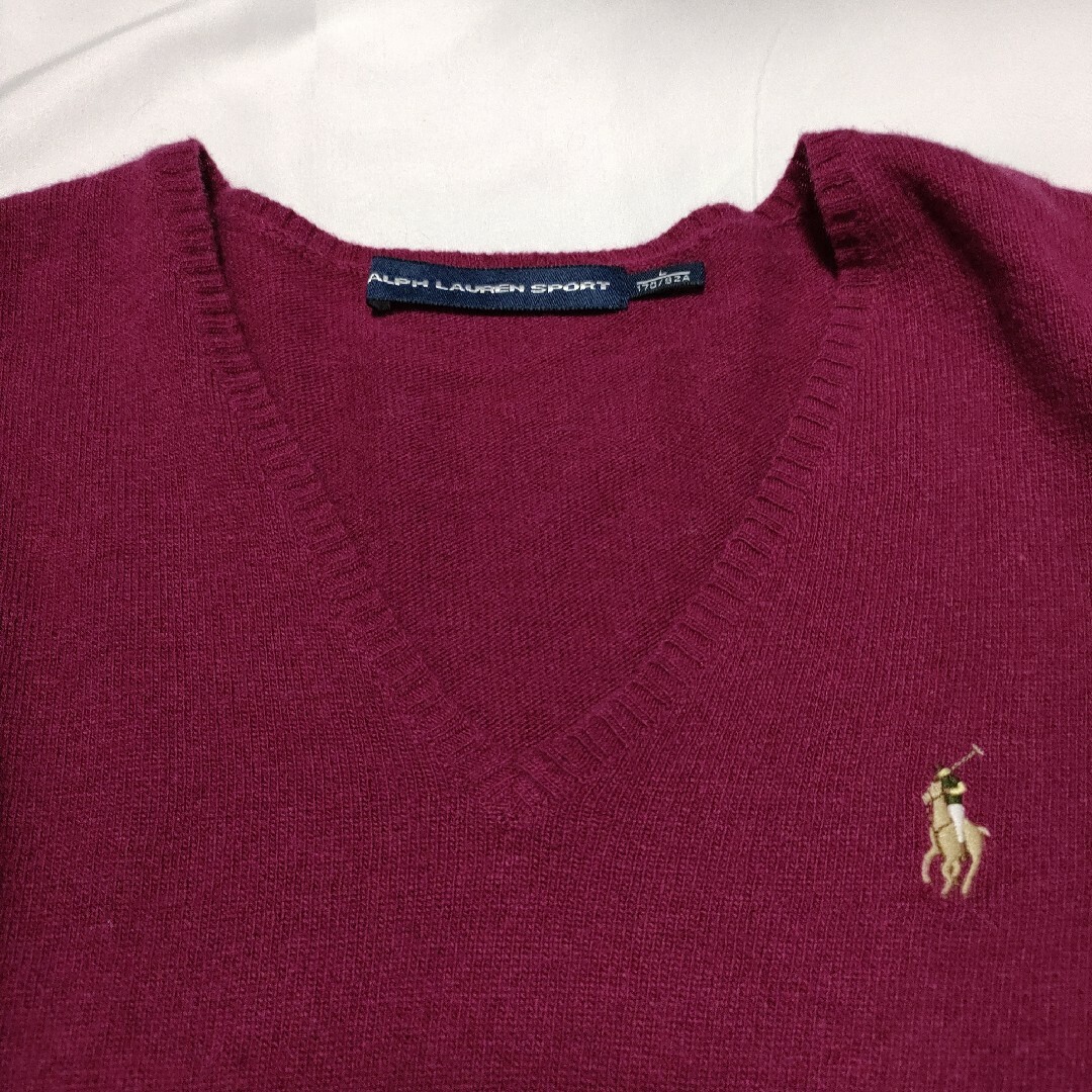 Ralph Lauren(ラルフローレン)のRALPH LAUREN SPORT  Vネック ニット　セーター レディースのトップス(ニット/セーター)の商品写真