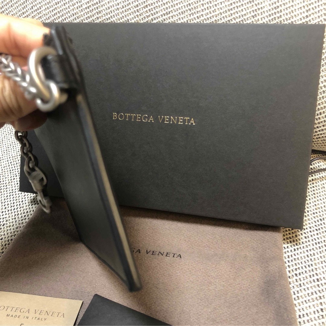 Bottega Veneta - 超美品！ボッテガヴェネタ黒フラグメントケース