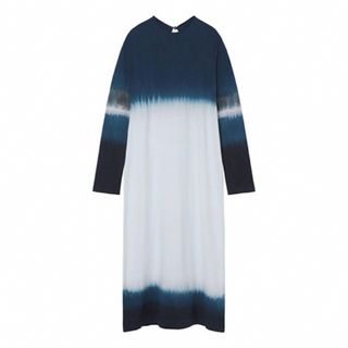 マメ(mame)のShibori Tie-Dyed Cotton Jersey Dress(ロングワンピース/マキシワンピース)