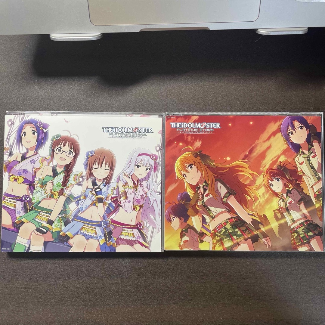 BANDAI NAMCO Entertainment(バンダイナムコエンターテインメント)の「アイドルマスター プラチナスターズ」CD2枚セット エンタメ/ホビーのCD(ゲーム音楽)の商品写真