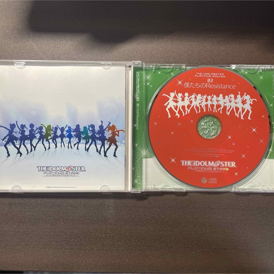 BANDAI NAMCO Entertainment(バンダイナムコエンターテインメント)の「アイドルマスター プラチナスターズ」CD2枚セット エンタメ/ホビーのCD(ゲーム音楽)の商品写真