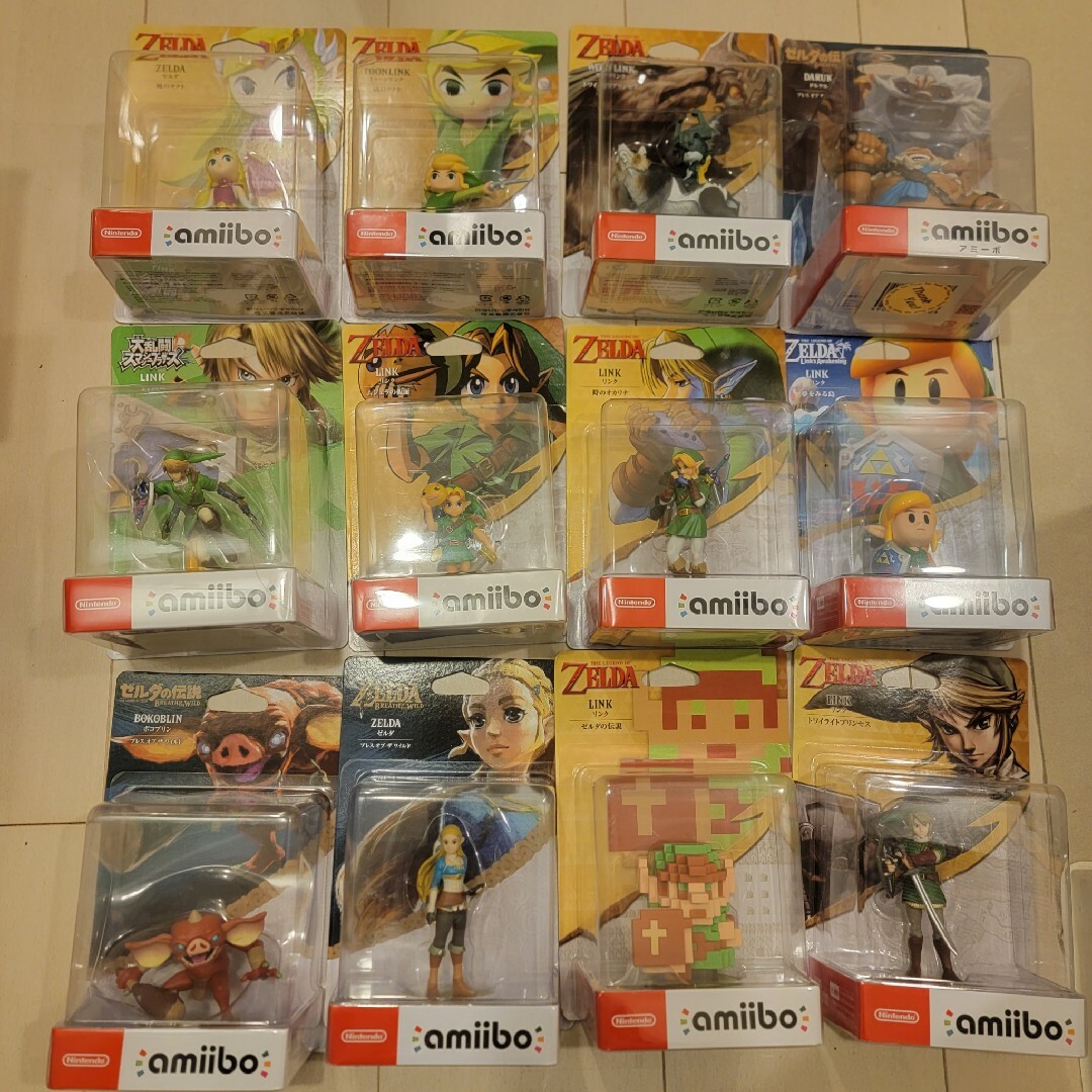 スマブラリンクゼルダの伝説  amiibo セット 13種類