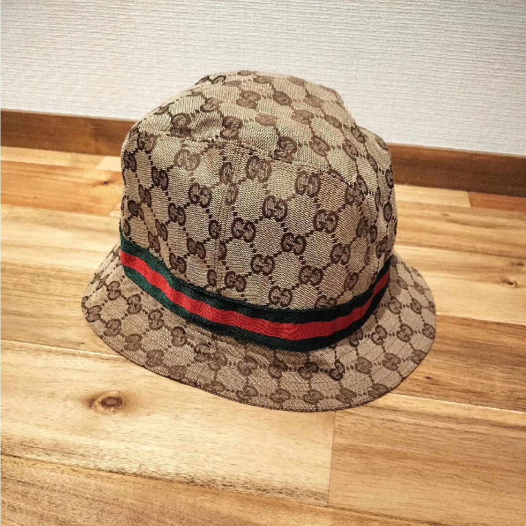 Gucci(グッチ)のGUCCI　バケットハット　サイズＬ メンズの帽子(ハット)の商品写真