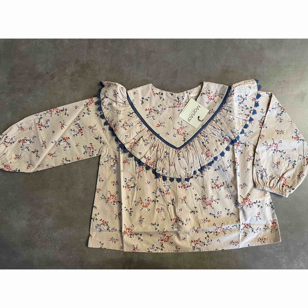 こどもビームス(コドモビームス)のMar Mar 花柄ブラウス 2Y/92cm キッズ/ベビー/マタニティのキッズ服女の子用(90cm~)(ブラウス)の商品写真