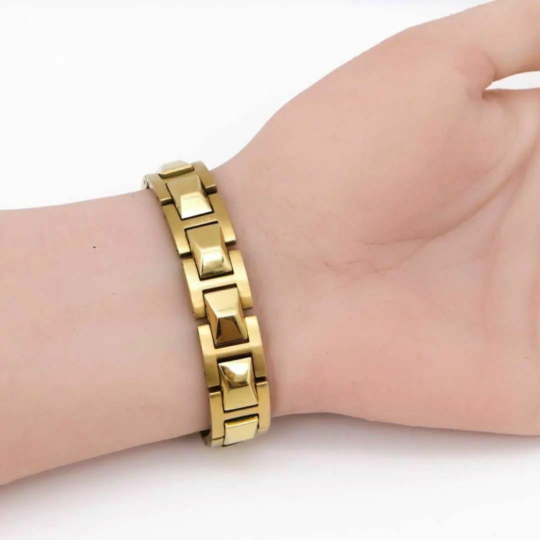 NIXON(ニクソン)の《美品》NIXON THEMINIB 腕時計 ゴールド クォーツ レディース g レディースのファッション小物(腕時計)の商品写真