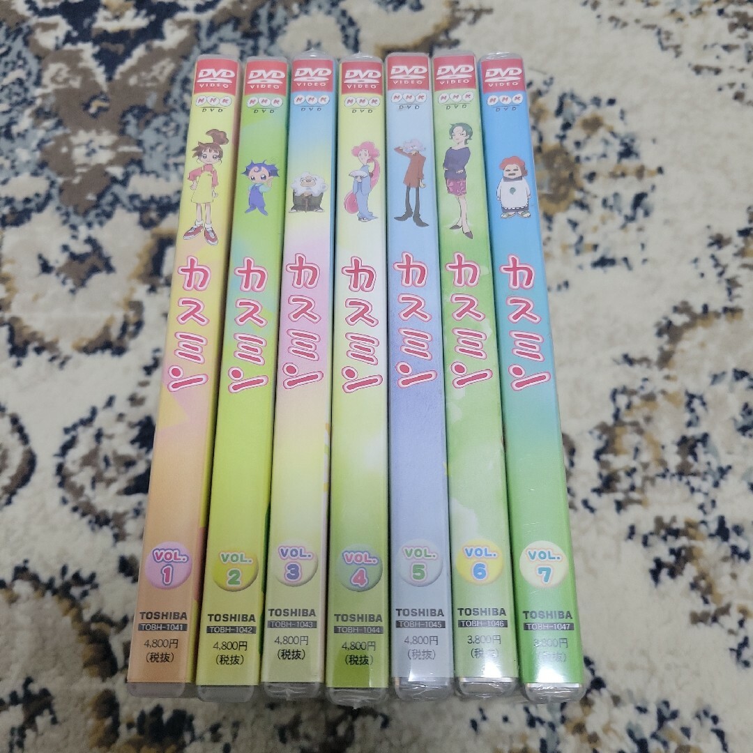 カスミン DVD 全7巻