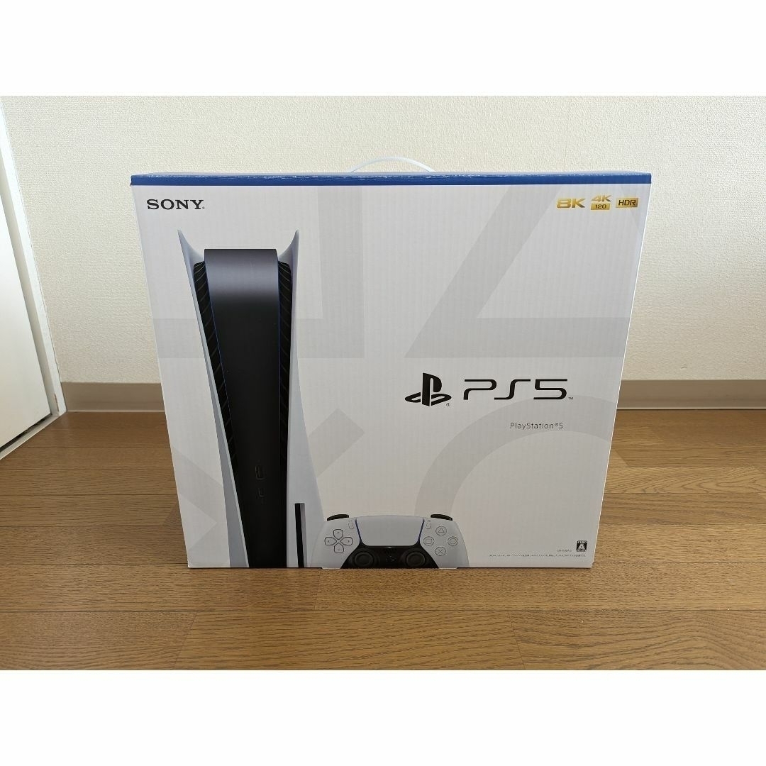 SONY(ソニー)の【SONY】PlayStation5 (CFI-1100A01) 本体 エンタメ/ホビーのゲームソフト/ゲーム機本体(家庭用ゲーム機本体)の商品写真