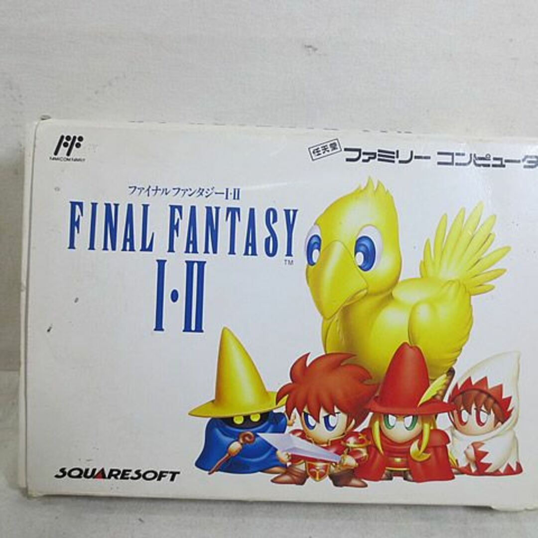 家庭用ゲームソフト美品　ファミコン　FC　 ファイナルファンタジーI・II 完品