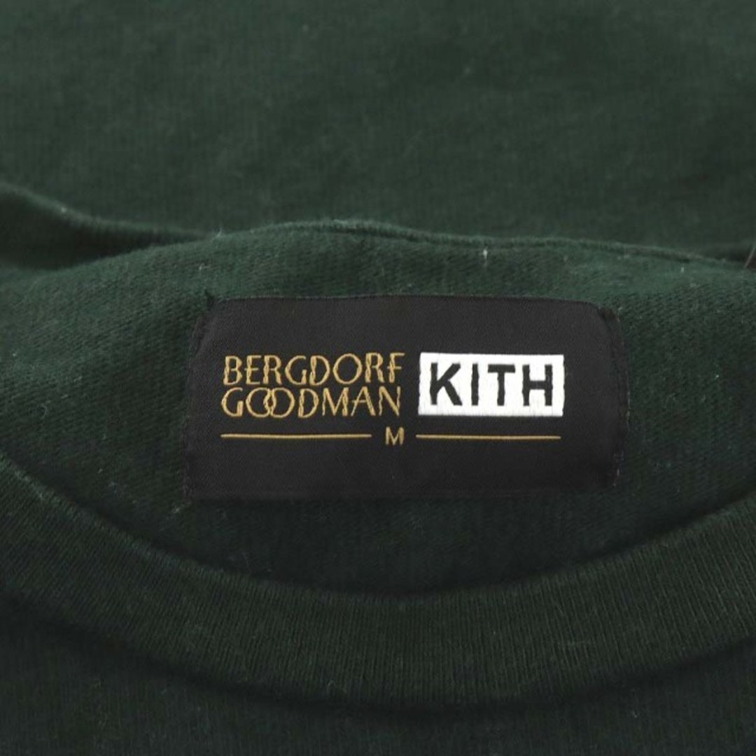 約50cm着丈KITH NYC × BERGDORF GOODMAN Tシャツ M 緑