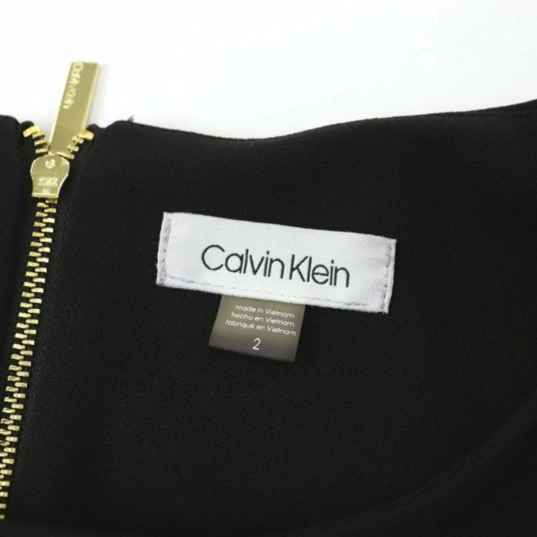 Calvin Klein(カルバンクライン)のカルバンクライン Bell Sleeve Cocktail Party レディースのワンピース(ひざ丈ワンピース)の商品写真