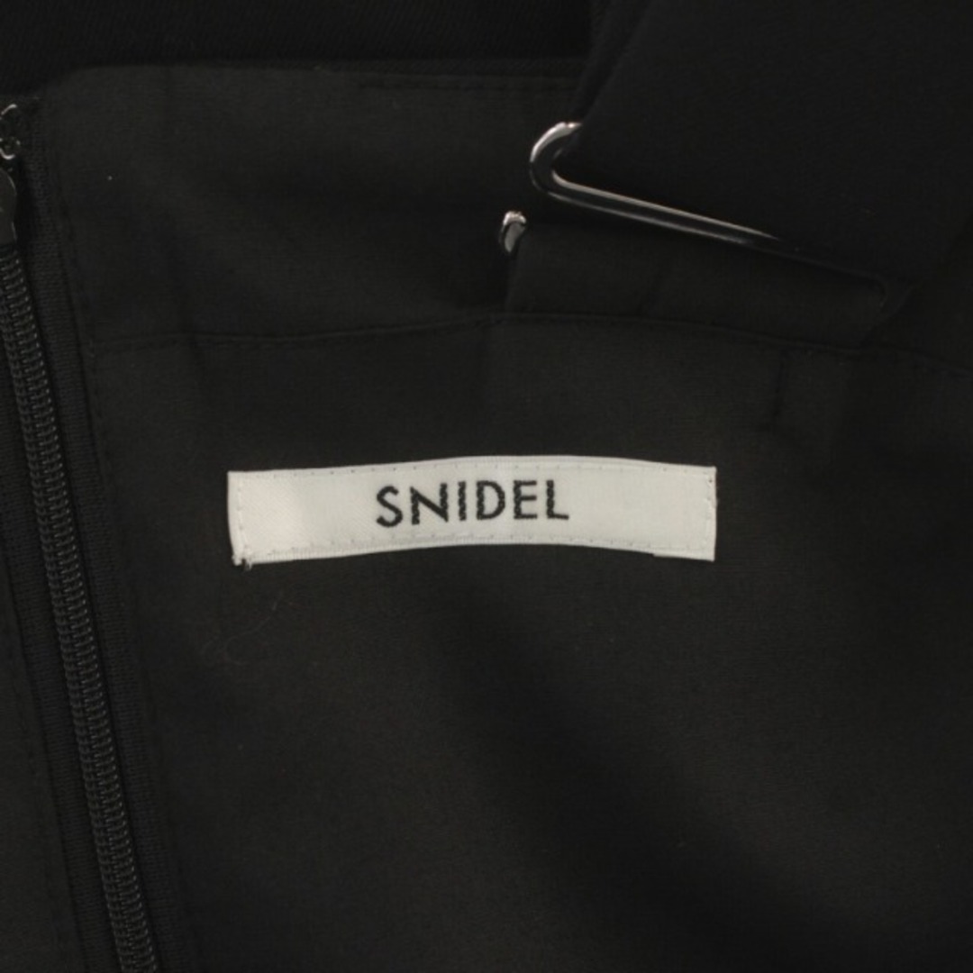 SNIDEL(スナイデル)のスナイデル 2wayペンシルジャンスカ ジャンパースカート 1 M 黒 レディースのスカート(ロングスカート)の商品写真