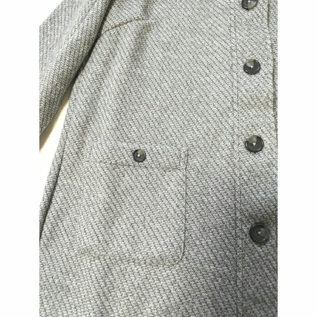 Belluna(ベルーナ)の未使用千鳥格子柄コートジャケット裏地ベロアMサイズ レディースのジャケット/アウター(その他)の商品写真