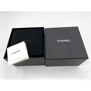 CHANEL シャネル バングル ブレスレット リーフ メタル ラインストーン ゴールド Mサイズ B22 K 超美品