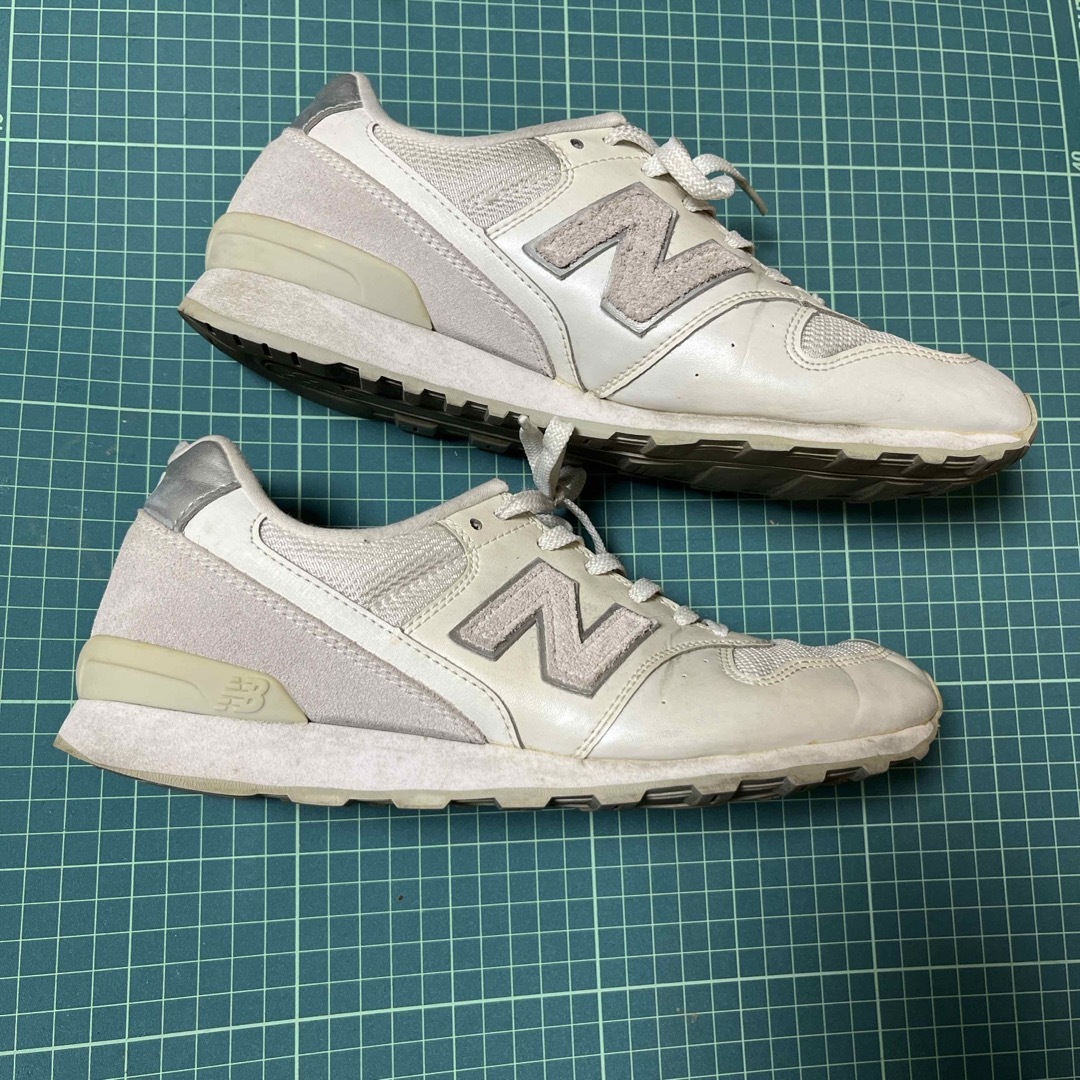 996（New Balance） - 25cm ニューバランス996 白の通販 by kotokoto