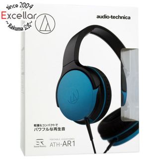 オーディオテクニカ(audio-technica)のaudio-technica　ポータブルヘッドホン ATH-AR1 BL　ターコイズブルー(ヘッドフォン/イヤフォン)