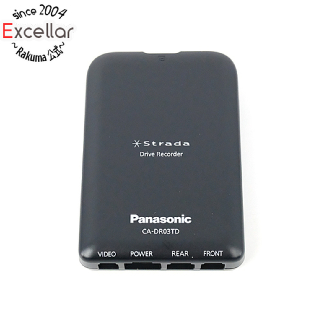 14fps画素数有効画素数Panasonic　カーナビ連動専用 ドライブレコーダー　CA-DR03TD