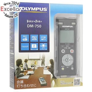 オリンパス(OLYMPUS)のOLYMPUS　ICレコーダー ボイストレック　DM-750 BLK　ブラック(その他)