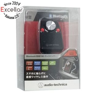 オーディオテクニカ(audio-technica)のaudio-technica　車載用FMトランスミッター　AT-FMR3BT RD　レッド(カーオーディオ)