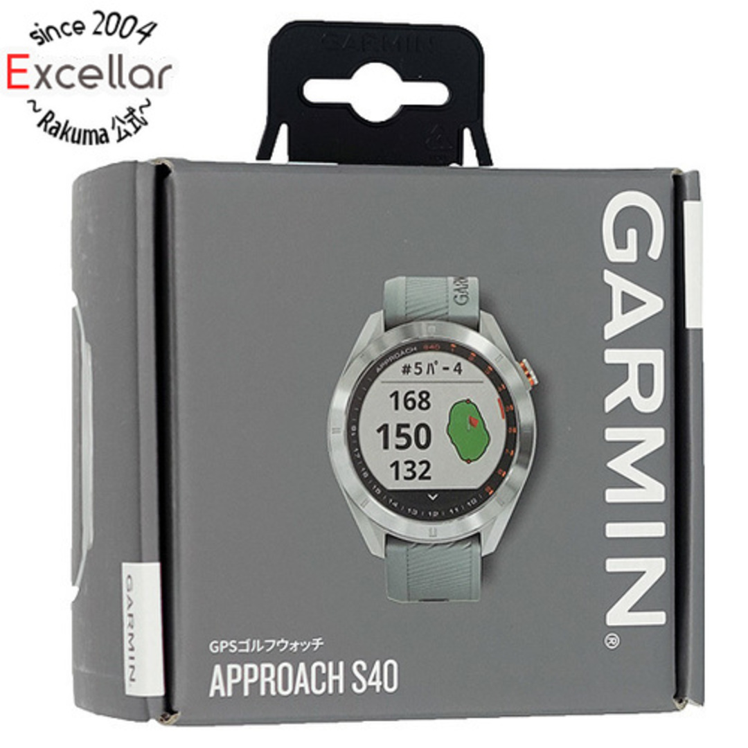 GARMIN - GARMIN ゴルフナビ GPS Approach S40 グレーの通販 by