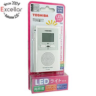 トウシバ(東芝)のTOSHIBA　LEDライト付ポケットラジオ　TY-SPR4(W)　ホワイト(ラジオ)