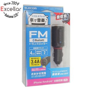 ELECOM - エレコム　FMトランスミッター　LAT-FMBTB04BK　ブラック