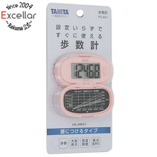 タニタ(TANITA)のTANITA　歩数計　PD-647-PK　ピンク(その他)