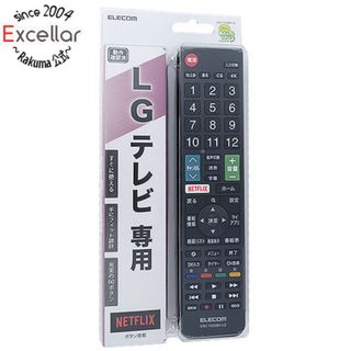 エレコム(ELECOM)のELECOM　かんたんTVリモコン LG用　ERC-TV02BK-LG　ブラック(その他)