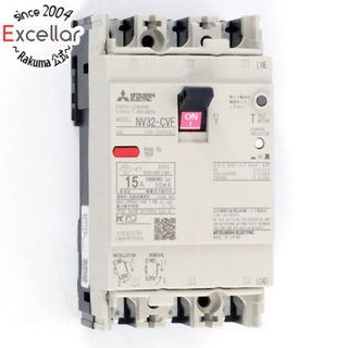 ミツビシデンキ(三菱電機)の三菱電機　漏電遮断器　NV32-CVF 3P 15A 100-230V 30MA(工具)