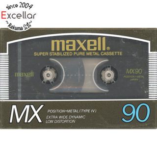 マクセル(maxell)のmaxell　メタルカセットテープTYPE IV 90分　MX 90(その他)