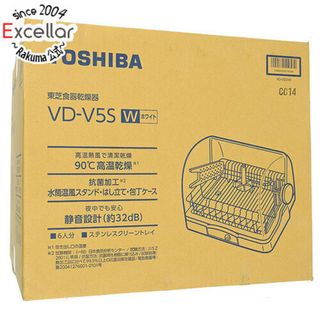 TOSHIBA　食器乾燥器 VD-V5S(W)　ホワイト