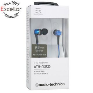 オーディオテクニカ(audio-technica)のaudio-technica　インナーイヤーヘッドホン Sound Reality　ATH-CKR30 BL　ブルー(ヘッドフォン/イヤフォン)