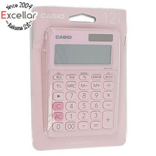 カシオ(CASIO)のCASIO　カラフル電卓 ミニジャストタイプ　MW-C20C-PK　ペールピンク(その他)