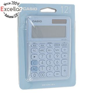 カシオ(CASIO)のCASIO　カラフル電卓 ミニジャストタイプ　MW-C20C-LB　ペールブルー(その他)