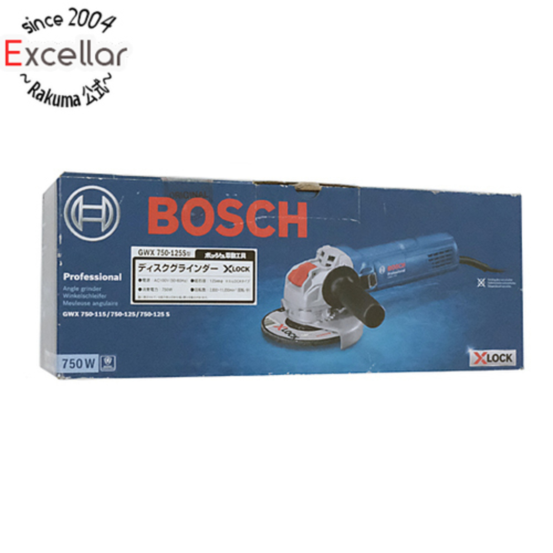 750W回転数BOSCH ディスクグラインダー XLOCK GWX 750-125S