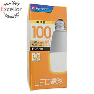 ミツビシケミカル(三菱ケミカル)の三菱ケミカルメディア　LED電球 Verbatim　LDT15L-G/V2　電球色(蛍光灯/電球)