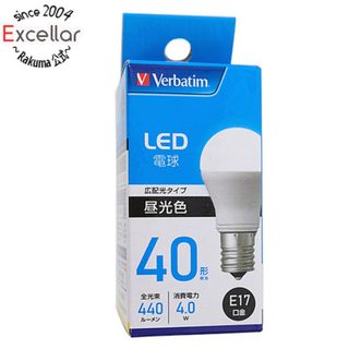 ミツビシケミカル(三菱ケミカル)の三菱ケミカルメディア　LED電球 Verbatim　LDA4D-E17-G/LV4　昼光色(蛍光灯/電球)