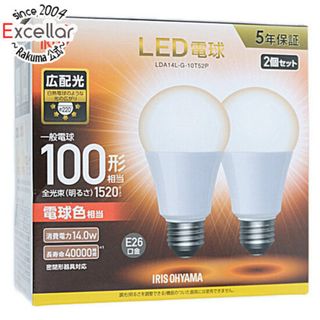 アイリスオーヤマ(アイリスオーヤマ)のアイリスオーヤマ　LED電球 ECOHiLUX　LDA14L-G-10T52P　電球色(蛍光灯/電球)