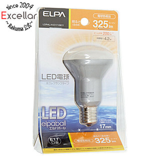 エルパ(ELPA)のELPA　LED電球 エルパボール LDR4L-H-E17-G611　電球色(蛍光灯/電球)