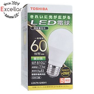 東芝 - TOSHIBA　LED電球 昼白色　LDA7N-G/60V1