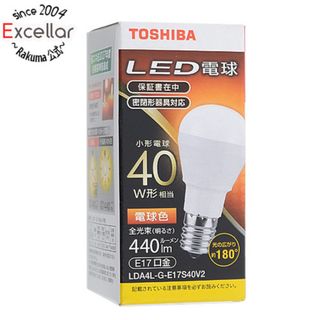 トウシバ(東芝)のTOSHIBA　LED電球 電球色　LDA4L-G-E17S40V2(蛍光灯/電球)