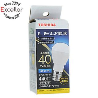 トウシバ(東芝)のTOSHIBA　LED電球 昼光色　LDA4D-G-E17S40V2(蛍光灯/電球)