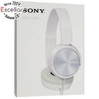 ソニー(SONY)のSONY製　ステレオヘッドホン　MDR-ZX310 (W)　ホワイト(ヘッドフォン/イヤフォン)