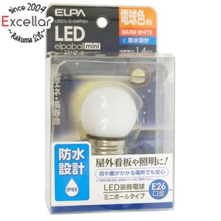 エルパ(ELPA)のELPA　LED電球 エルパボールmini LDG1L-G-GWP251　電球色(蛍光灯/電球)