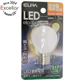 ELPA - ELPA　LED電球 エルパボールmini　LDA1L-G-E17-G451　電球色