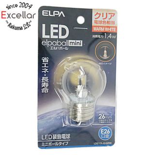 エルパ(ELPA)のELPA　LED電球 エルパボールmini LDG1CL-G-G256　クリア電球色(蛍光灯/電球)