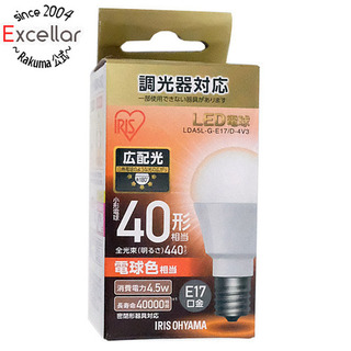 アイリスオーヤマ(アイリスオーヤマ)のアイリスオーヤマ　LED電球 ECOHiLUX　LDA5L-G-E17/D-4V3　電球色(蛍光灯/電球)
