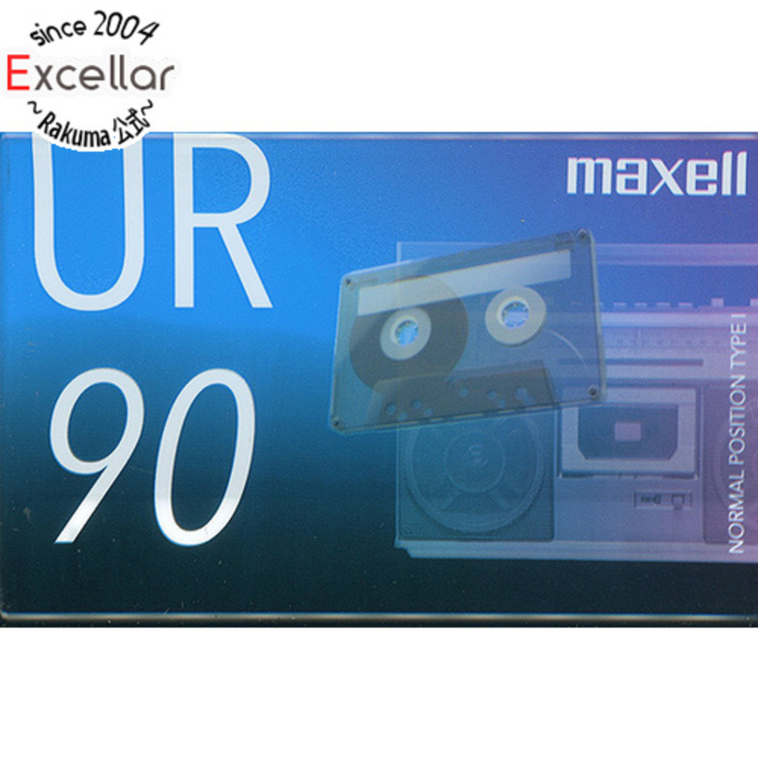 maxell(マクセル)のmaxell　カセットテープ ノーマルポジション　UR-90N　90分 スマホ/家電/カメラのオーディオ機器(その他)の商品写真