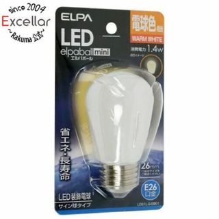 エルパ(ELPA)のELPA　LED電球 エルパボールmini　LDS1L-G-G901　電球色(蛍光灯/電球)